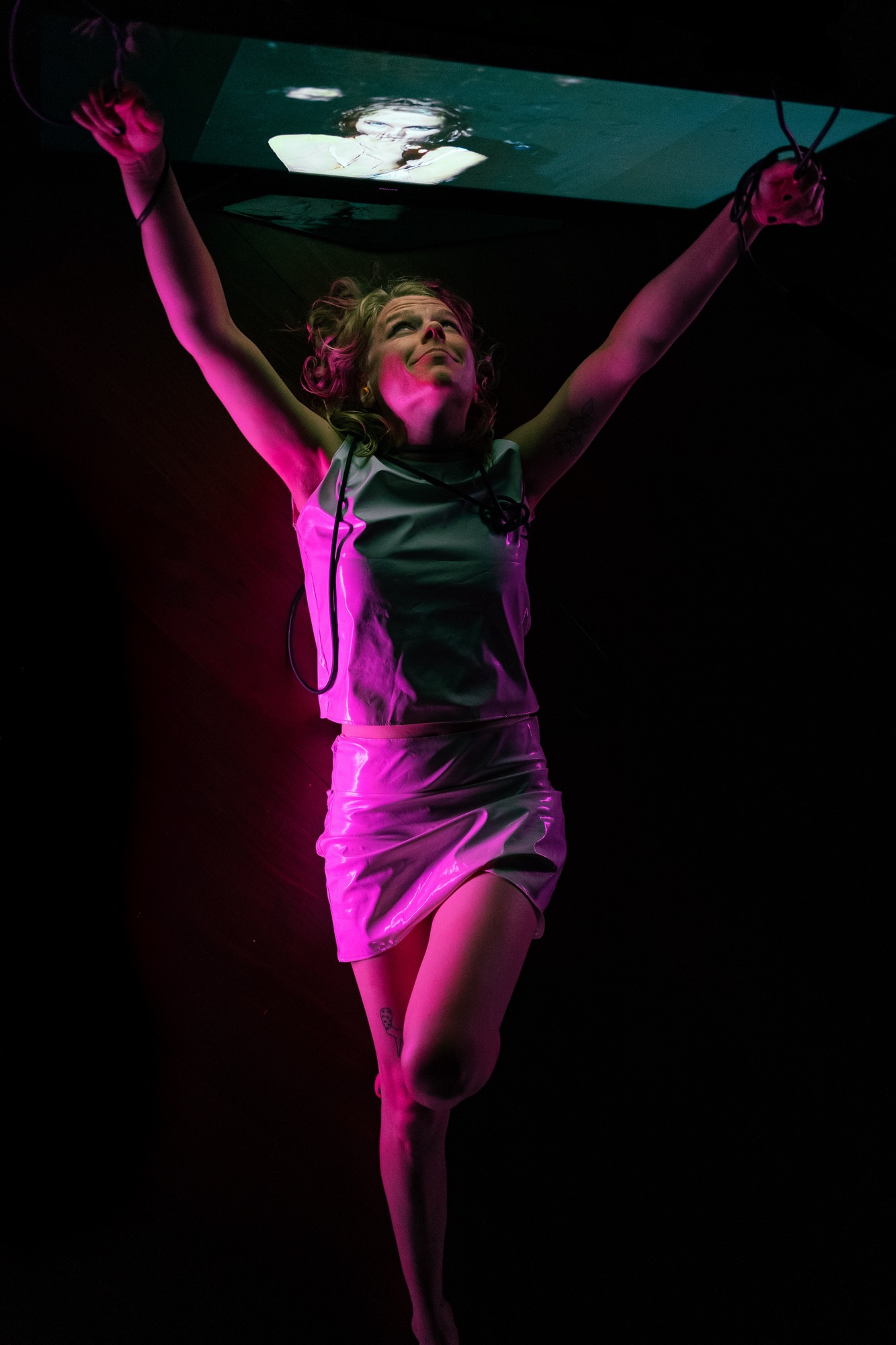 Alexandra Fraser performing at LAbO 2021 — Photo by Erik Berkey